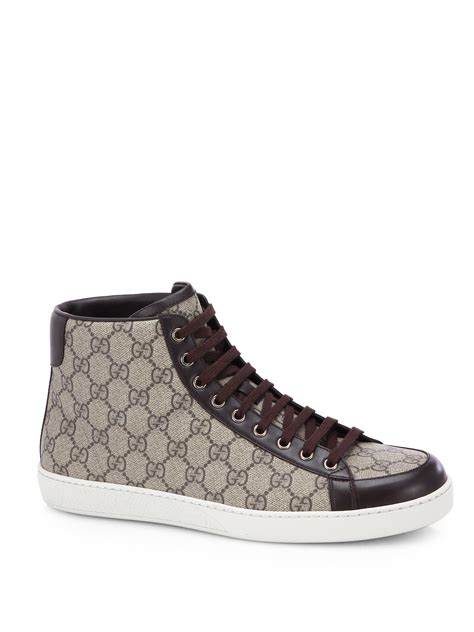 neiman marcus mens gucci sneakers|Gucci gg high top sneakers.